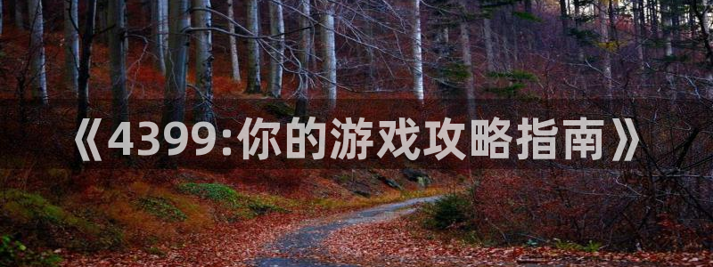 杜邦娱乐的意思：《4399:你的游戏攻略指南》