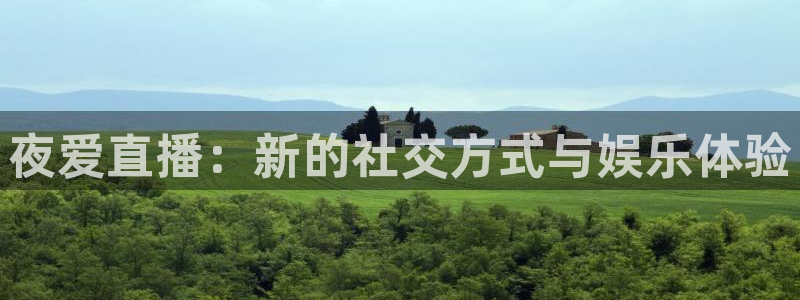 雨燕360体育免费直播nba下载：夜爱直播：新的社交方式与娱乐体验